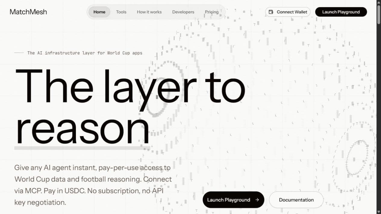 MatchMesh project interface